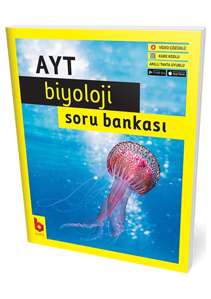 AYT Biyoloji Soru Bankası Video Çözümlü