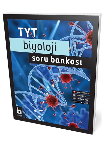 TYT Biyoloji Soru Bankası Video Çözümlü