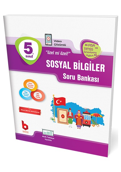 5. Sınıf Sosyal Bilgiler Soru Bankası Video Çözümlü