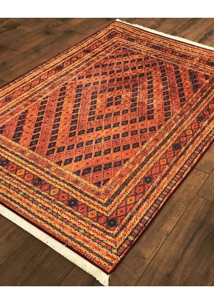 Model Halı Halımax Dara Kaymaz Tabanlı Pamuk Kilim 130