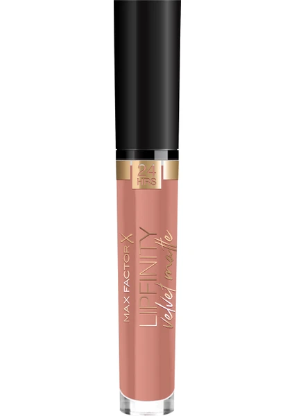 Max Factor Lipfinity Velvet Likit Mat Ruj 040 Luxe Nude 3.5 ml 17Iv