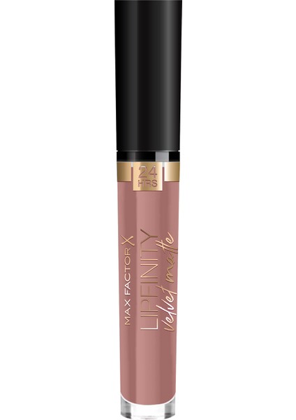 Lipfinity Velvet Likit Mat Ruj 035 Elgnt Brn 3.5 ml 17Iv