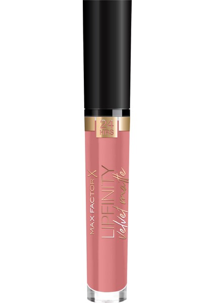 Lipfinity Velvet Likit Mat Ruj 045 Posh Pink 3.5 ml 17Iv