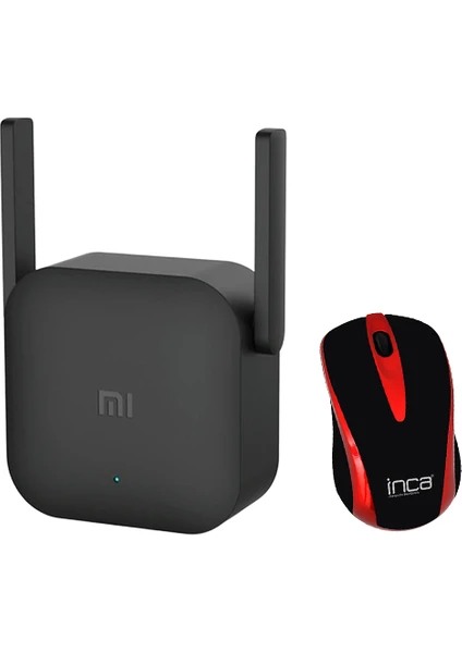 Mi WiFi Pro 300MBPS Sinyal Güçlendirici + Kablosuz Mouse