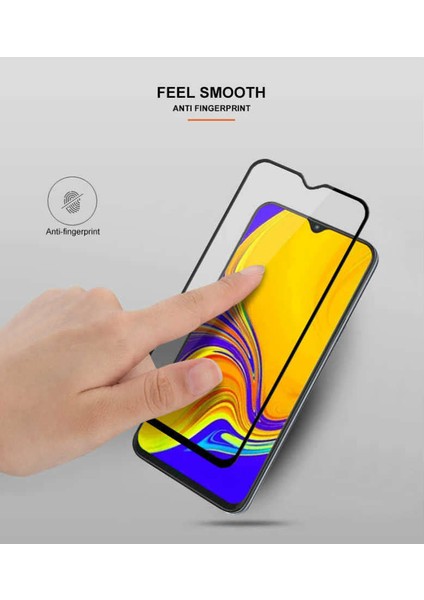 Samsung Galaxy A71 Tam Kapatan 5D Kırılmaya Dayanıklı Cam Ekran Koruyucu Siyah modelleri