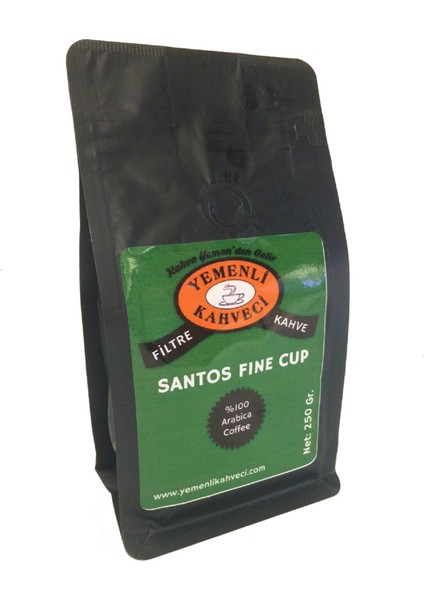 Santos Fine Cup Filtre Kahve 250 gr