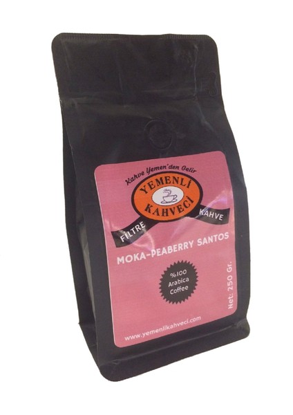 Moka-Peaberry Santos Filtre Kahve 250 gr