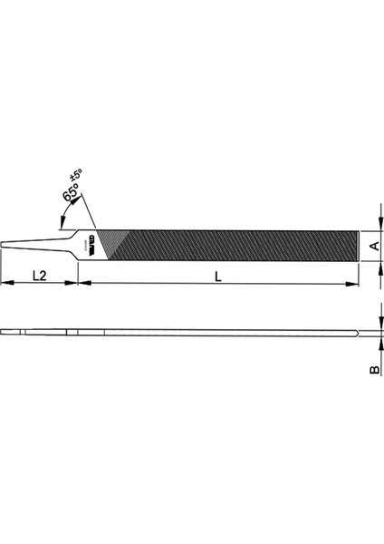 J55 Standar Eğe 106 Numara