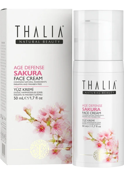 Sakura Özlü Age Defense Yüz Bakım Kremi - 50 ml