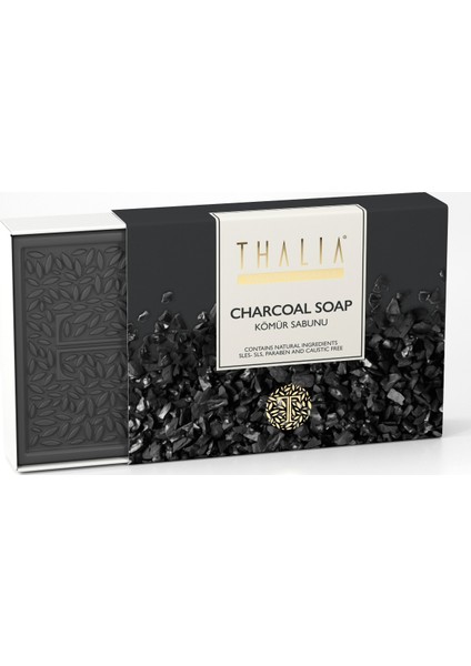 Detoks Etkili Kömür Özlü Doğal Katı Sabun - 150 gr