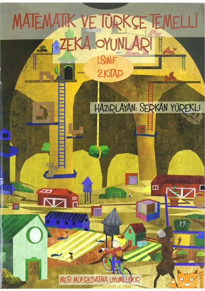 Matematik ve Türkçe Temelli Zeka Oyunları 1. Sınıf - Serkan Yürekli