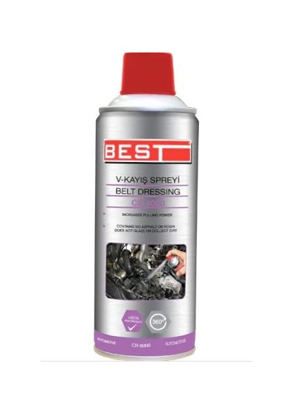CR-8000 V Kayış Bakım Spreyi 400 ml