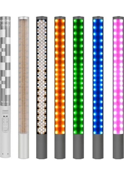 Yn 260 LED Işık Icelight Rgb Dahili Batarya (3200-5500K)