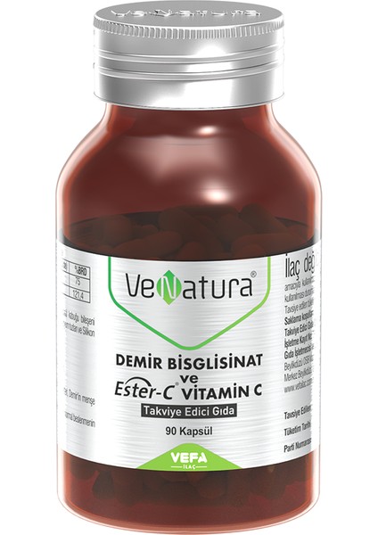 Demir Bisglisinat ve Ester-C Vitamin C