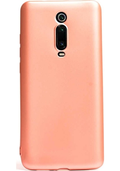 Xiaomi Redmi K20 Kılıf Premier Silikon Esnek Arka Koruma Bronz