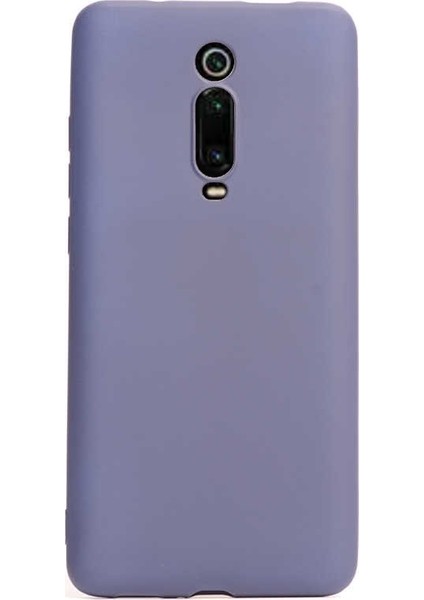 Xiaomi Redmi K20 Kılıf Premier Silikon Esnek Koruma + Nano Glass Lacivert