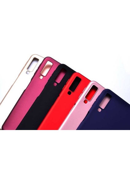 Case Street Samsung Galaxy A50s Kılıf Premier Silikon Esnek Arka Koruma Lacivert