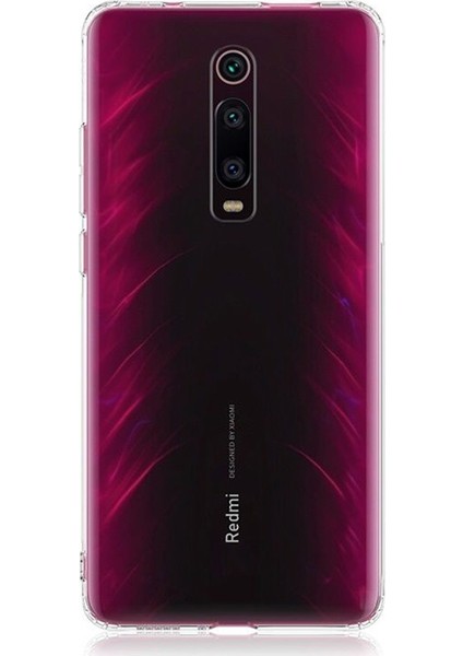 Xiaomi Redmi K20 Pro Kılıf Süper Silikon Yumuşak Arka Koruma + Nano Glass Şeffaf
