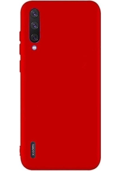 Xiaomi Mi 9 Lite Kılıf Premier Silikon Esnek Arka Koruma Kırmızı