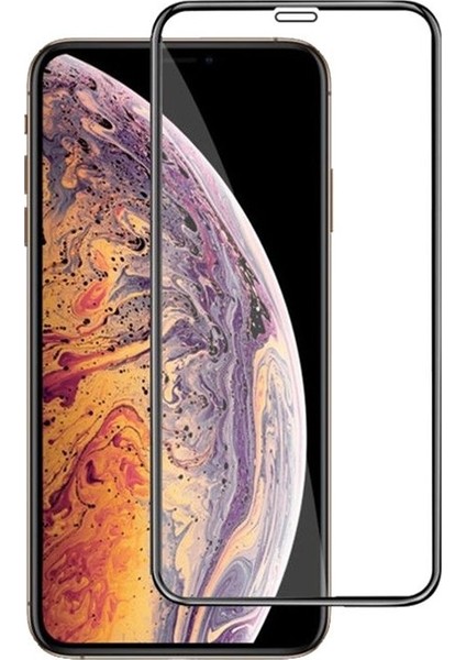 Apple iPhone 11 Pro Full Kapatan Renkli Cam Siyah