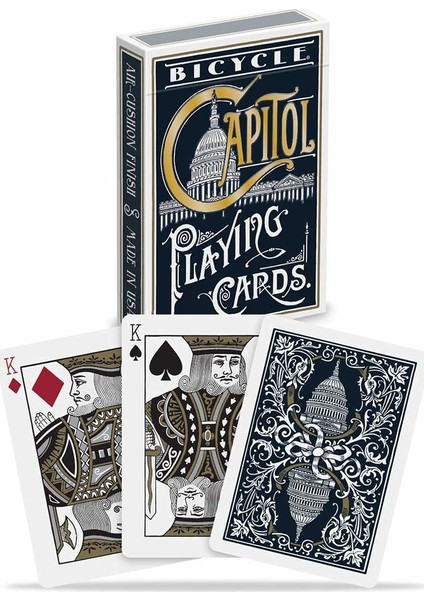 Capitol Premium Koleksiyonluk Cardistry Kartı Iskambil Oyun Kağıdı Kartları Destesi
