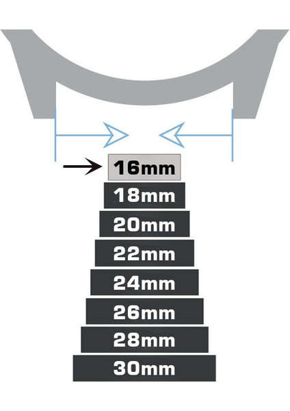 16MM Silikon Saat Kordonu Kayış fiyatları