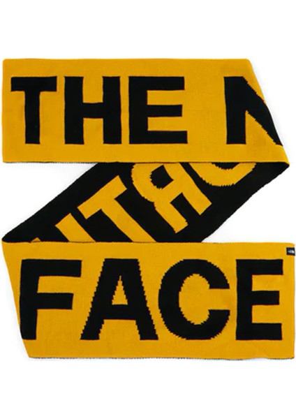 Atkı NF0A3FL6LR01 Sarı Logo Scarf