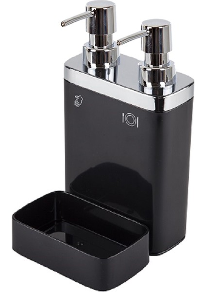 Viva Ikili Sıvı Sabunluk Siyah