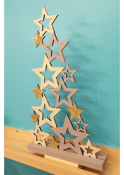 Dekoratif YeniYıl Yılbaşı Çam ağacı Yıldızları modelleri