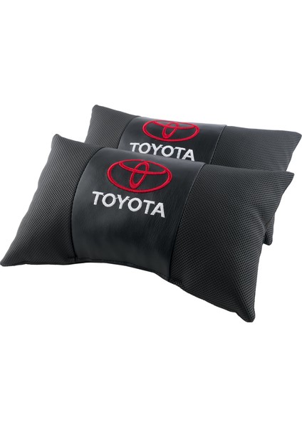 Toyota Logo Oto Boyun Yastığı 2'li