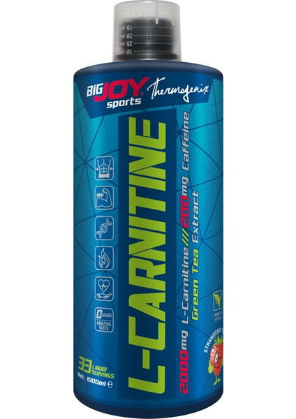 L-Carnitine Termojenik Kafein Çilek Aroma 1000 ml