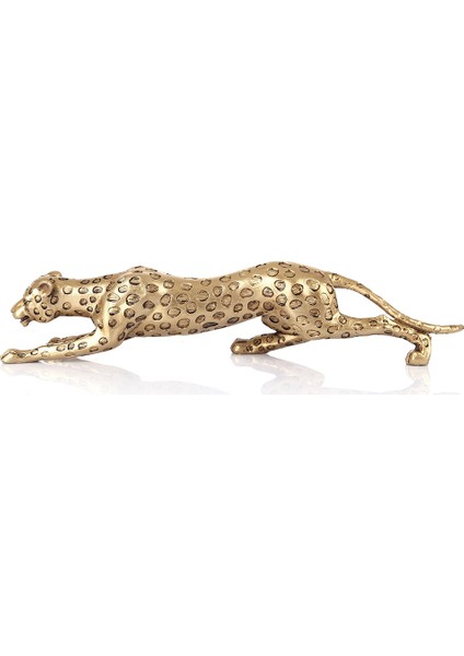 Gold Dekoratif Leopar Biblosu