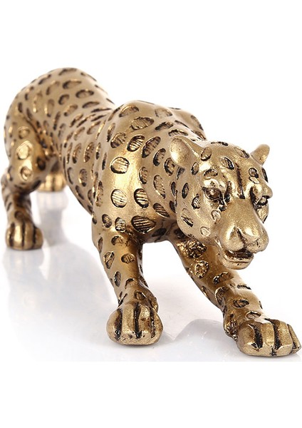Gold Dekoratif Leopar Biblosu fırsatları