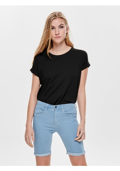 15106662 Kadın Moster S/S O-Neck Top Noos Jrs T-Shirt High Risk Red indirimleri
