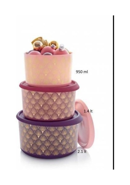 Parıltı Tek Parmak 3'lü Set