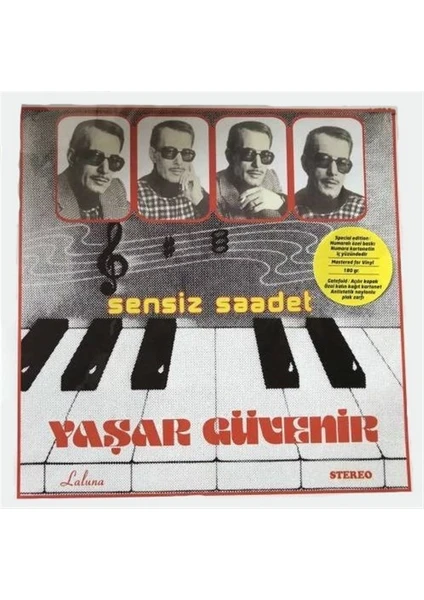 Yaşar Güvenir: Sensiz Saadet / Special Edition Numaralı 1.Baskı (Plak)