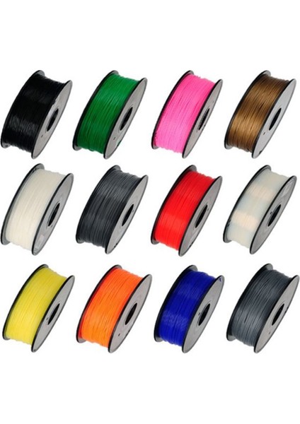 Pla 3D Kalem 3D Yazıcı Uyumlu Filament  10 Renk 10MT