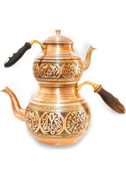 Tea Stream Bakır Çaydanlık