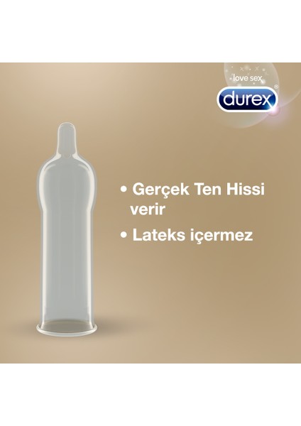 Durex- Gerçek Dokunuş Prezervatif 10 Lu