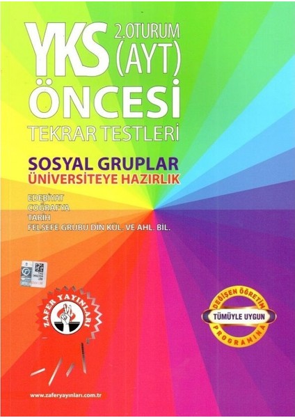 AYT Öncesi Fen Grupları Tekrar Testleri