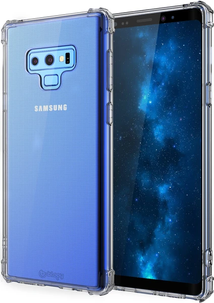 Galaxy Note 9 Crystal Fit Kılıf Smoke Black