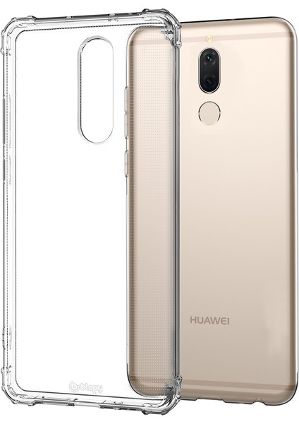 Huawei Mate 10 Lite ile Uyumlu Crystal Fit Kılıf Crystal Clear