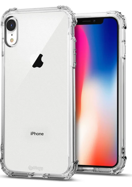 iPhone XR Crystal Fit Kılıf Crystal Clear