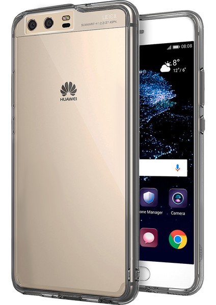 Buff Huawei P10 Plus Air Hybrid Kılıf Smoke Black
