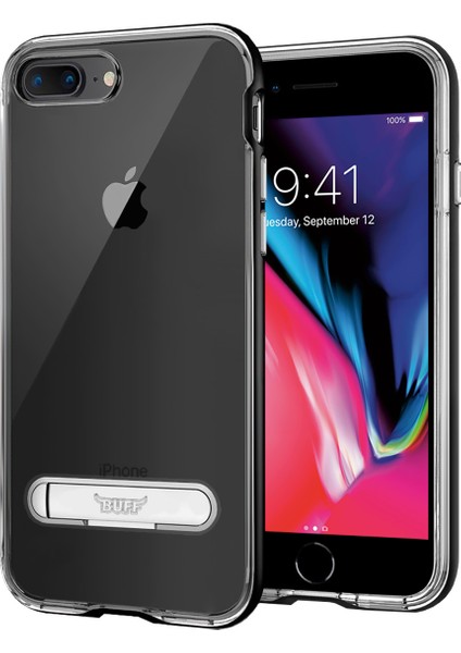 Buff iPhone 8 Plus / 7 Plus Air Bumper Kılıf Black