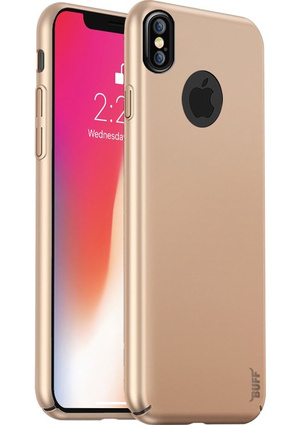 Buff iPhone X Slim Fit Kılıf Gold