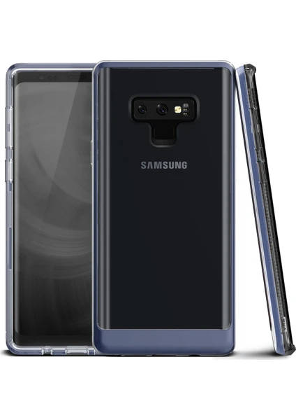 VRS Design Galaxy Note 9 Crystal Bumper Kılıf Purple