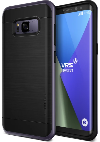 VRS Design Galaxy S8 Plus High Pro Shield Kılıf Orchid Gray