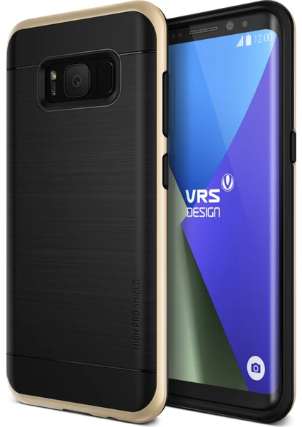 VRS Design Galaxy S8 Plus High Pro Shield Kılıf Shine Gold