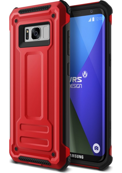 Galaxy S8 Plus Terra Guard Kılıf Crimson Red